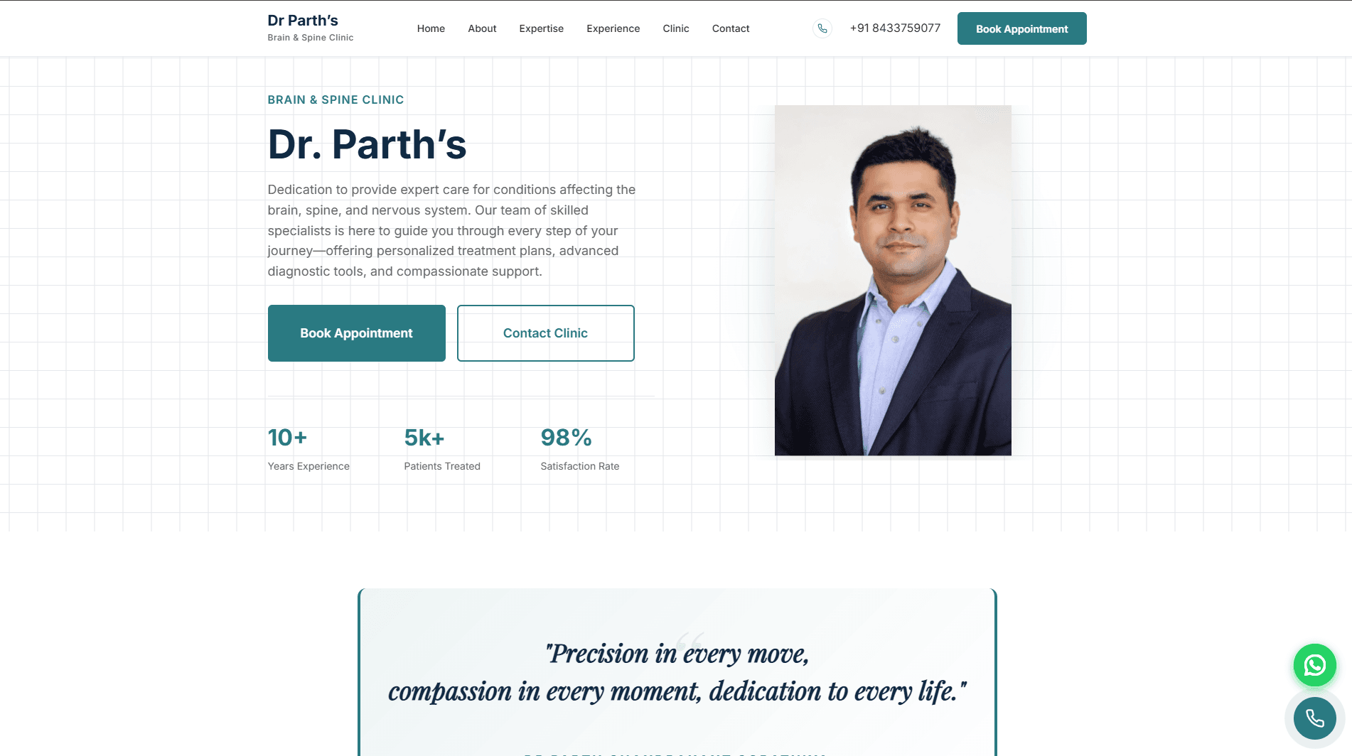 Dr. Parth Portfolio